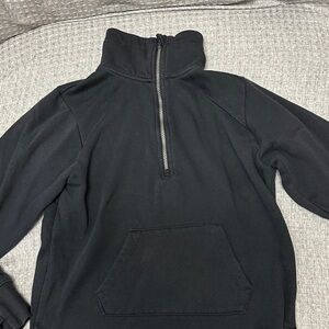 All in Motion Black Quarter-Zip Pullover Sweater sz XS 4 for $20 sale